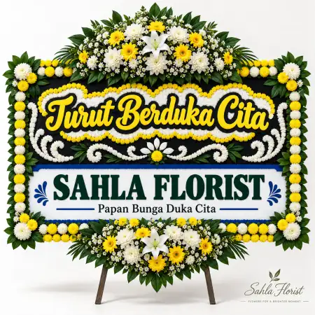 Papan Bunga Duka Galaxy Bekasi